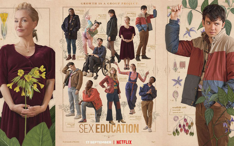 《性爱自修室》(Sex Education)第一季 - 非常有头脑的青少年性喜剧